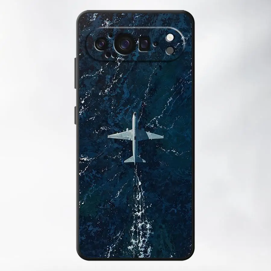 Airplane Route Design Phone Case Cover