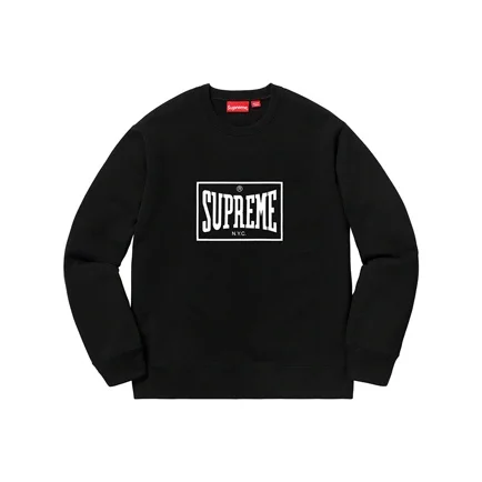 슈프림 웜업 크루넥 SUP-SS19-416