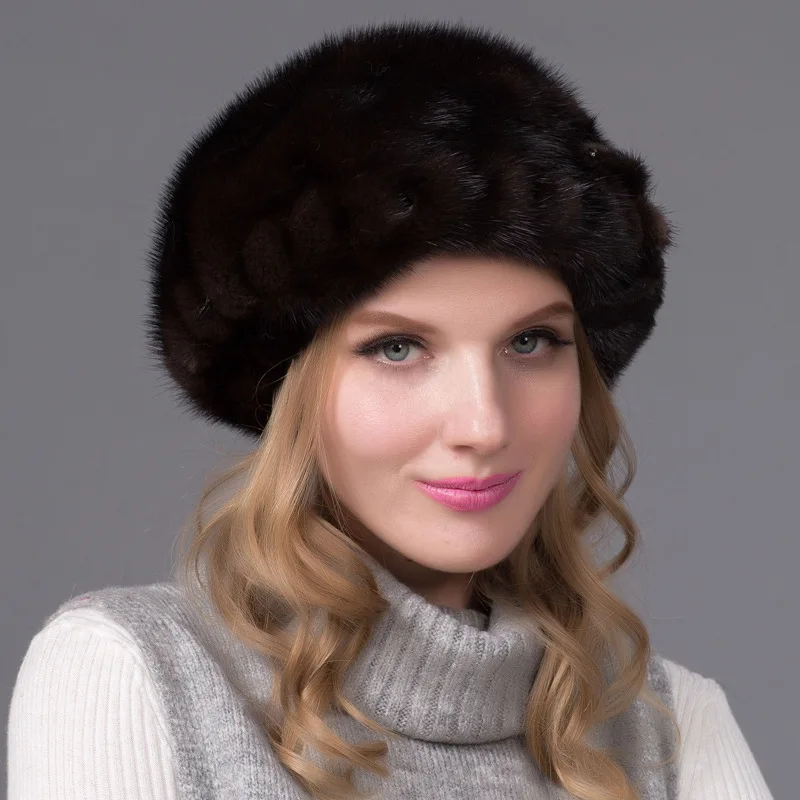 Рисунок 2 - Осенне-зимняя теплая норковая шапка