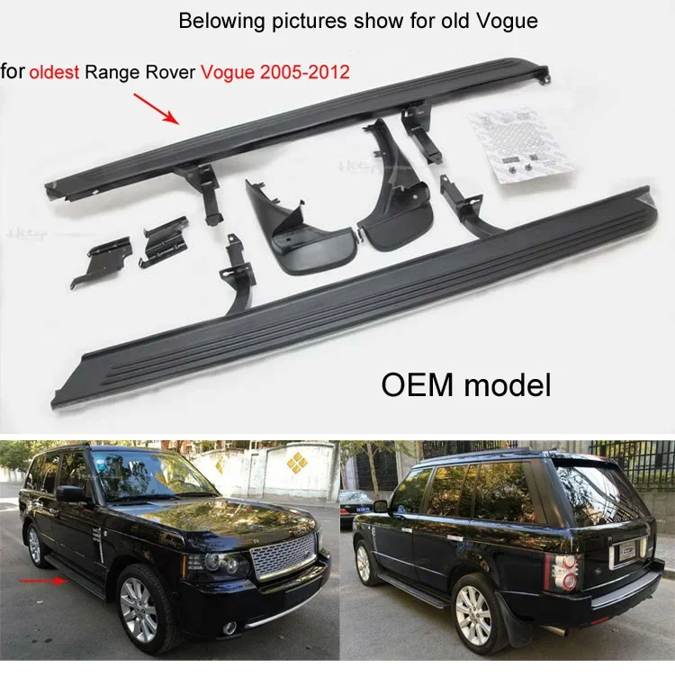 Auto side step foot bar running board for Land Rover Range Rover(Vogue) L322 200