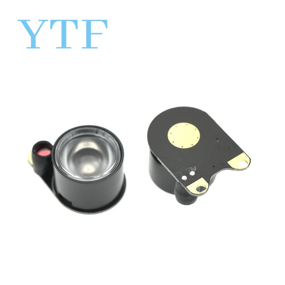 2Pcs ���ܼ� LED �� 3W 850 ����� ���� ī�޶� ���� ��� �߰� ���ð� ���ܼ� IR ȣȯ