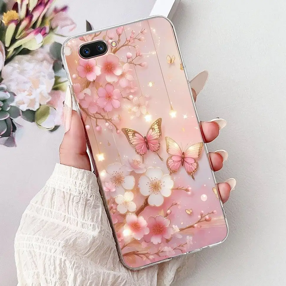 Cute Cartoon Soft Slim Phone Case Cover - Compatible with OPPO Models
