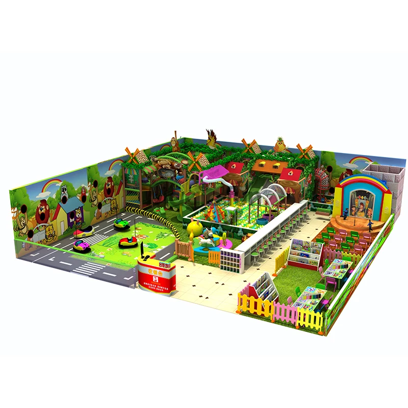 Amusement Park Indoor Playground Indoor Jungle Gym High Quality