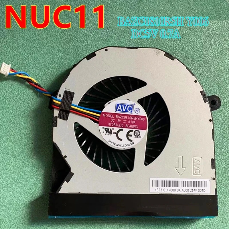 Ventilateur Processeur Portable DFS5K126053840 DC5V 0.5A 4 Broches ASUS VivoBook
