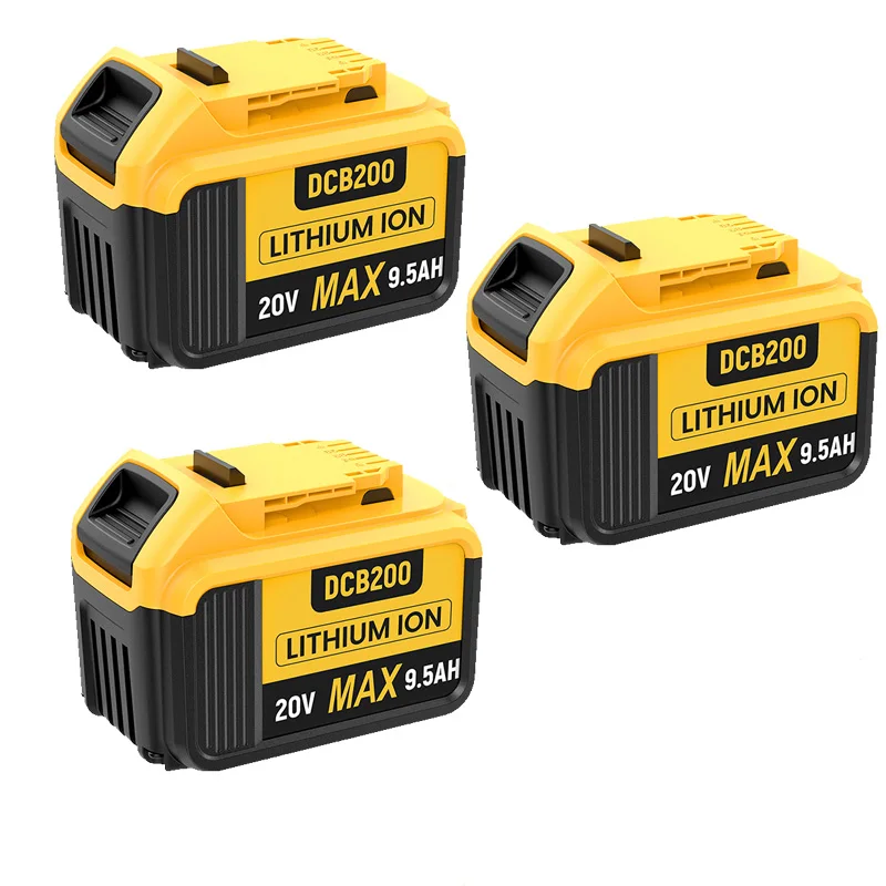 thumbnail image 2 of 2Pack 20V 8.0Ah Replacement Battery For Dewalt Cordless Tools - Compatible With DCB200 DCB205 2 of 14