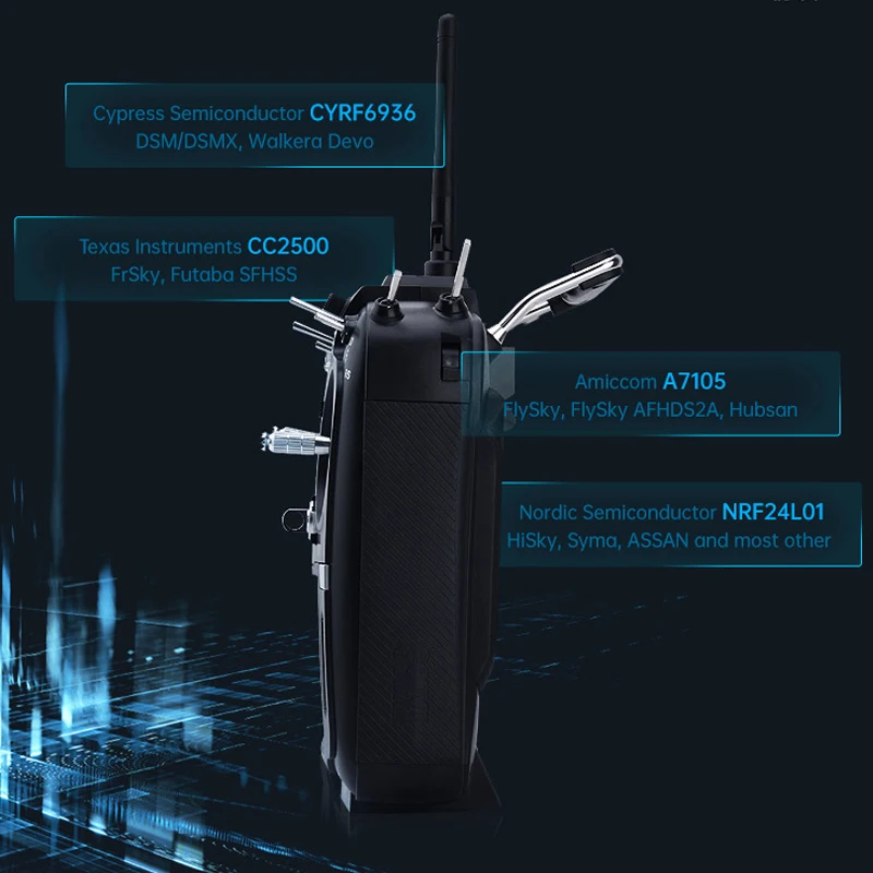 RadioMaster TX16S MKII V4.0 Mark II Hall Gimbal 4IN1 ELRS Radio Controller EdgeTX/OpenTX Transmitter Nomad TX For RC FPV Drone 6