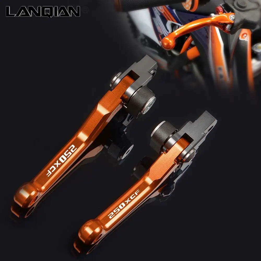 

For 250 XCF XCFW 250XCF 250XCFW 2007-2018 2015 2016 2017 Brake Clutch Lever Dirt Pit Bike Brake Clutch Levers Grips Accessories