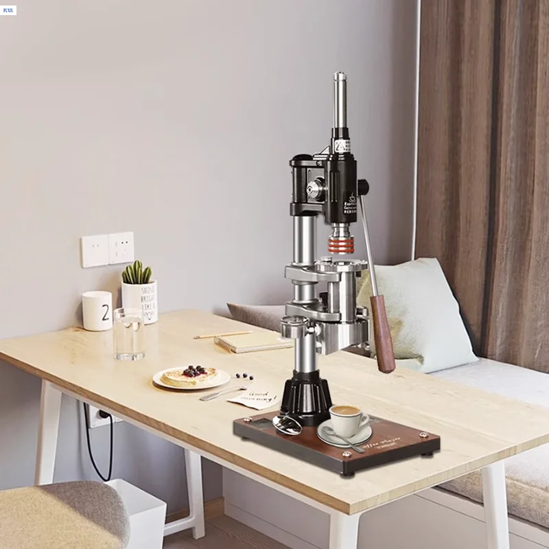 ITOP Hand Press Coffee Maker ML16 Unplug Manual Coffee Maker with Pressure Gauge and 58mm Portafilter 5