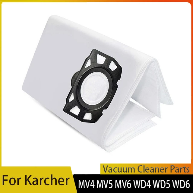 Repuesto de bolsa de polvo para aspiradora Karcher WD3, WD4, WD5, MV4, MV5,  MV6 - AliExpress