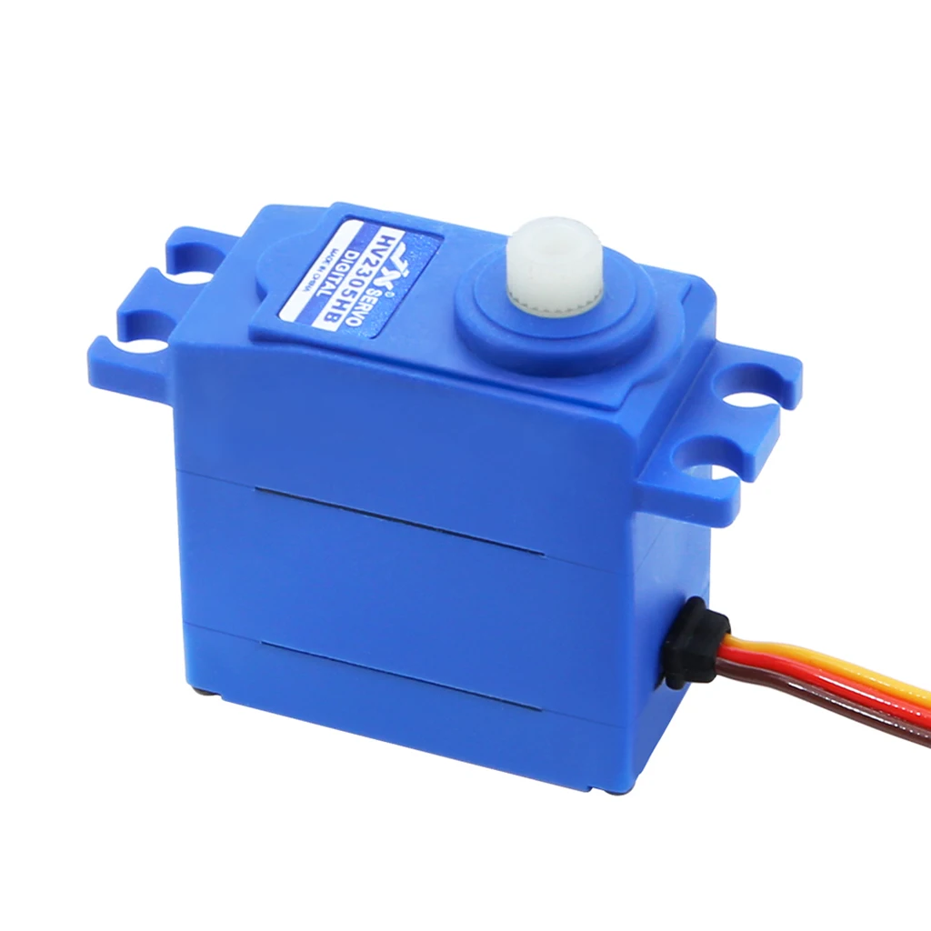 IP67 Wasserdichtes JX PDI-HV2305HB PDI-HV2613MG Hochspannungs-Digitalservo 13,0 kg cm 7,4 V Metallgetriebe für 1/8 RC Crawler Truck Roboter – Detail 7