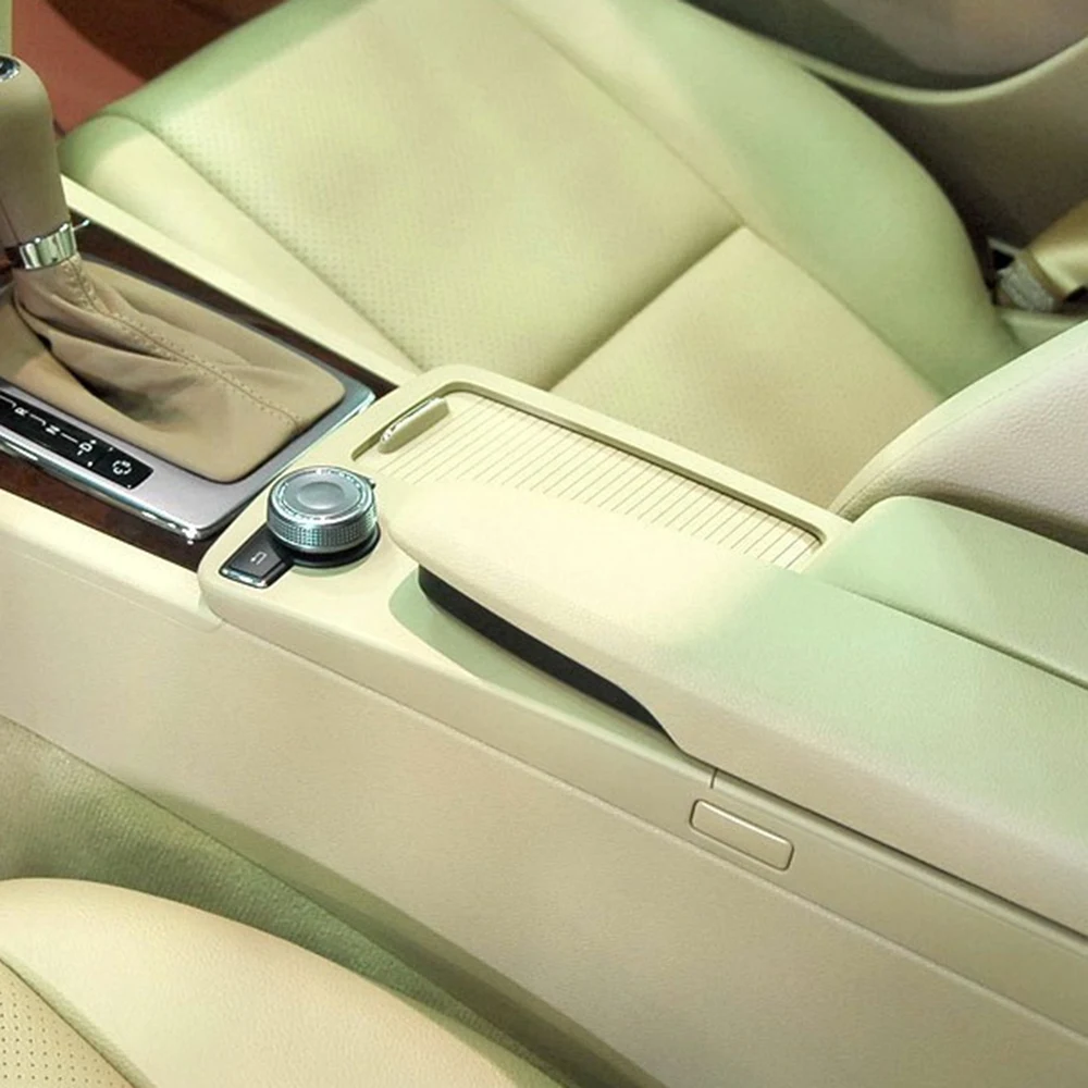 LHD RHD Auto Zentrale Armlehne Trinken Tasse Halter Abdeckung Äußere Panel Für Mercedes Benz C E Klasse W204 W212 W207 C200 C300 E260 E300 – Detail 10