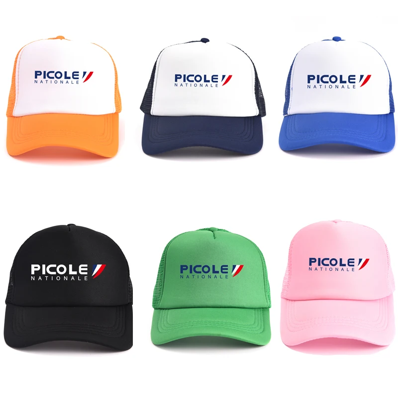 

New PICOLE NATIONALE Print Baseball Caps Men Women Outdoor Breathable Fisherman Trucker Hat Sports Snapback Hats Sun Caps