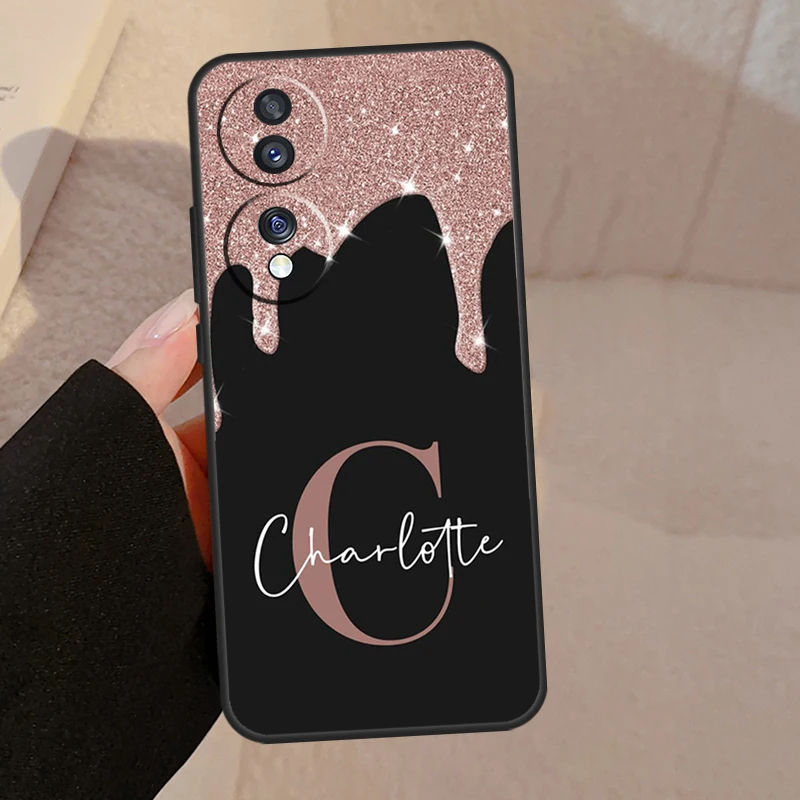 Custom Slim Liquid Glitter Phone Case - Personalized Name Design