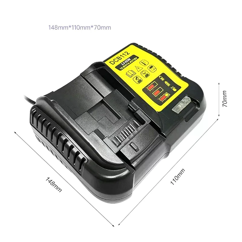 Power Tool Accessories Parts For 18V 20V Lithium Battery DCB120 DCB140 DCB183 DCB206 DCB609 Charger DCB112 DCB115 DCB105