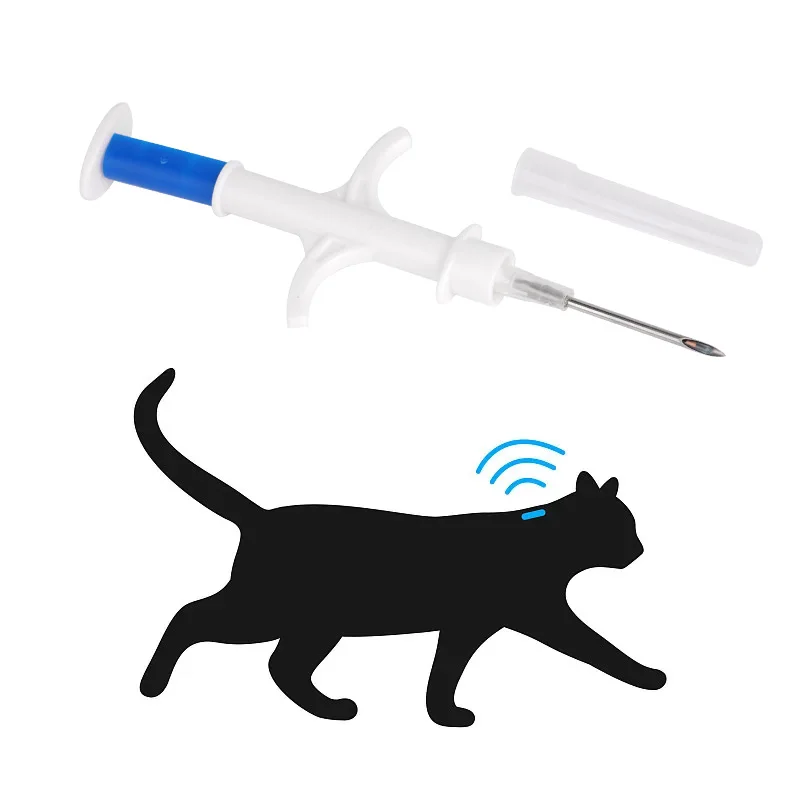 5/10pcs Animal Dog Cat Microchip International Standard Pet Identification Chip Syringe Handheld Microchip Pet ID Reader Chip