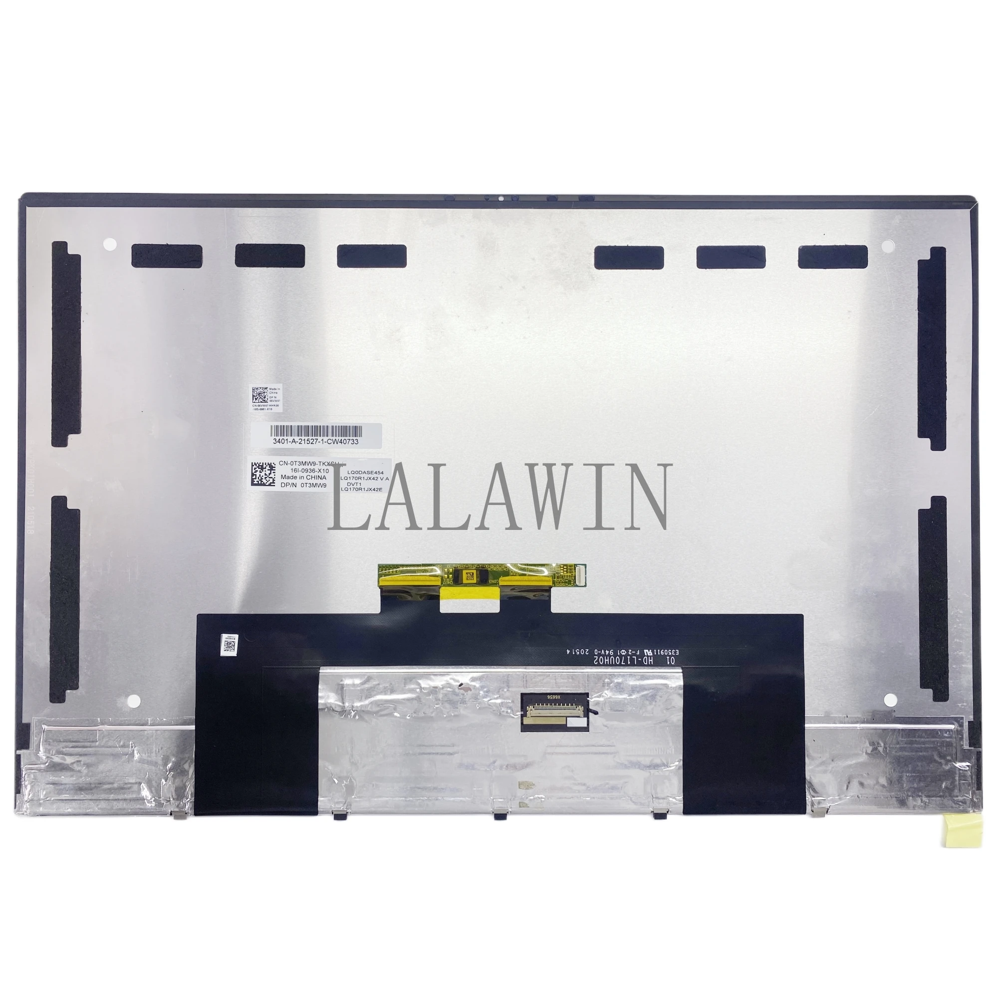 

LQ170R1JX42 LQ0DASE454 0T3MW9 00VW47 для Dell XPS 17 9700 9710 9720 4K сенсорный экран в сборе