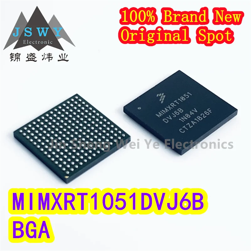 

MIMXRT1051DVJ6B MIMXRT1051 BGA196 ARM Microcontroller-MCU 100% Brand New & Original Electronics