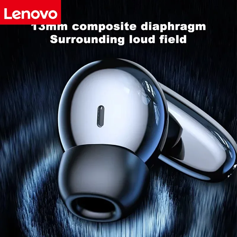 Lenovo Wireless Noise-Cancelling Wireless Bluetooth 5.4 Earphones TWS HiFi Sound Gaming Earbuds IPX5 Waterproof for Sports Daily