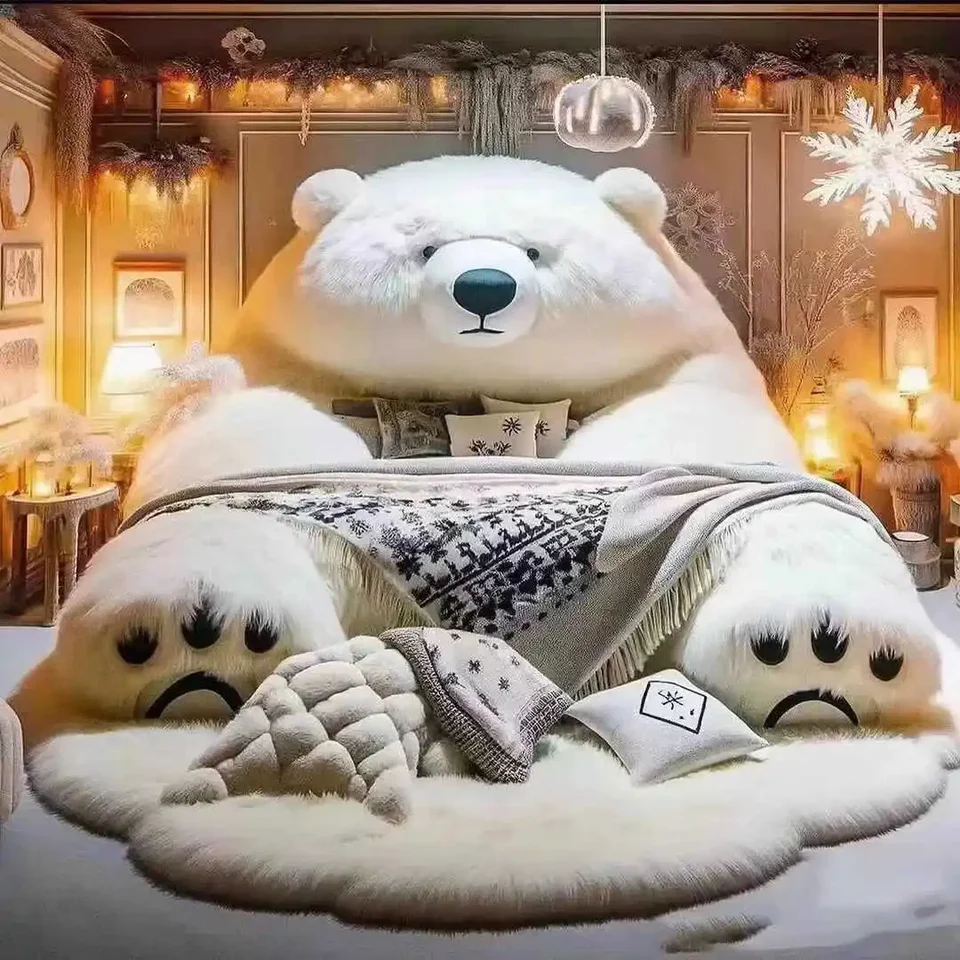 ヒプマイ レザー風ソファー型ティッシュケースカバー くまぐるみ