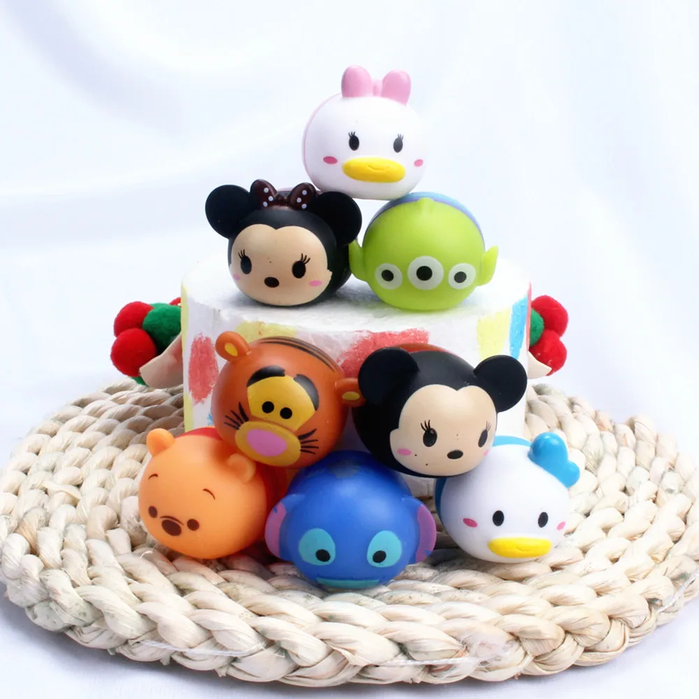 Disney Tsum Tsum Plush Set - Easter Basket Set - Mickey Pooh