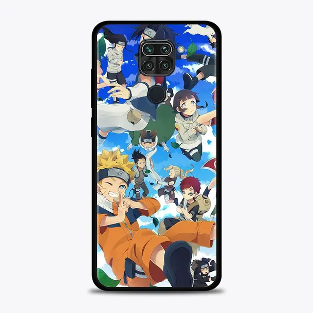 Phone Case For Xiaomi Redmi Note 9S 9 10 8 11 Pro 9T 8T 7 Cover for redmi k40 9A 9C Coque Silicone Capa Naruto Anime B06