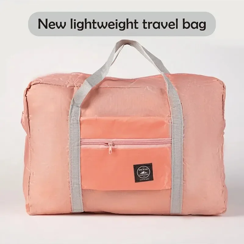 Nylon Foldable Travel Bags Unisex Large Capacity Bag Luggage Women WaterProof Handbags Portable Travel Bags