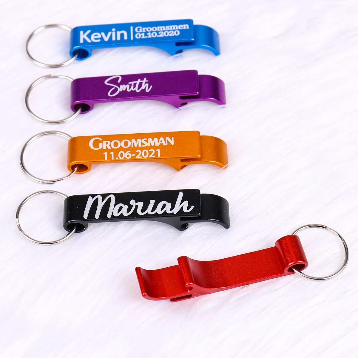 

Personalized Engraved Bottle Opener,Key Chain,Wedding Favors,Brewery,Hotel,Restaurant,Logo,Christmas,Private Gift,Baptism,50Pcs