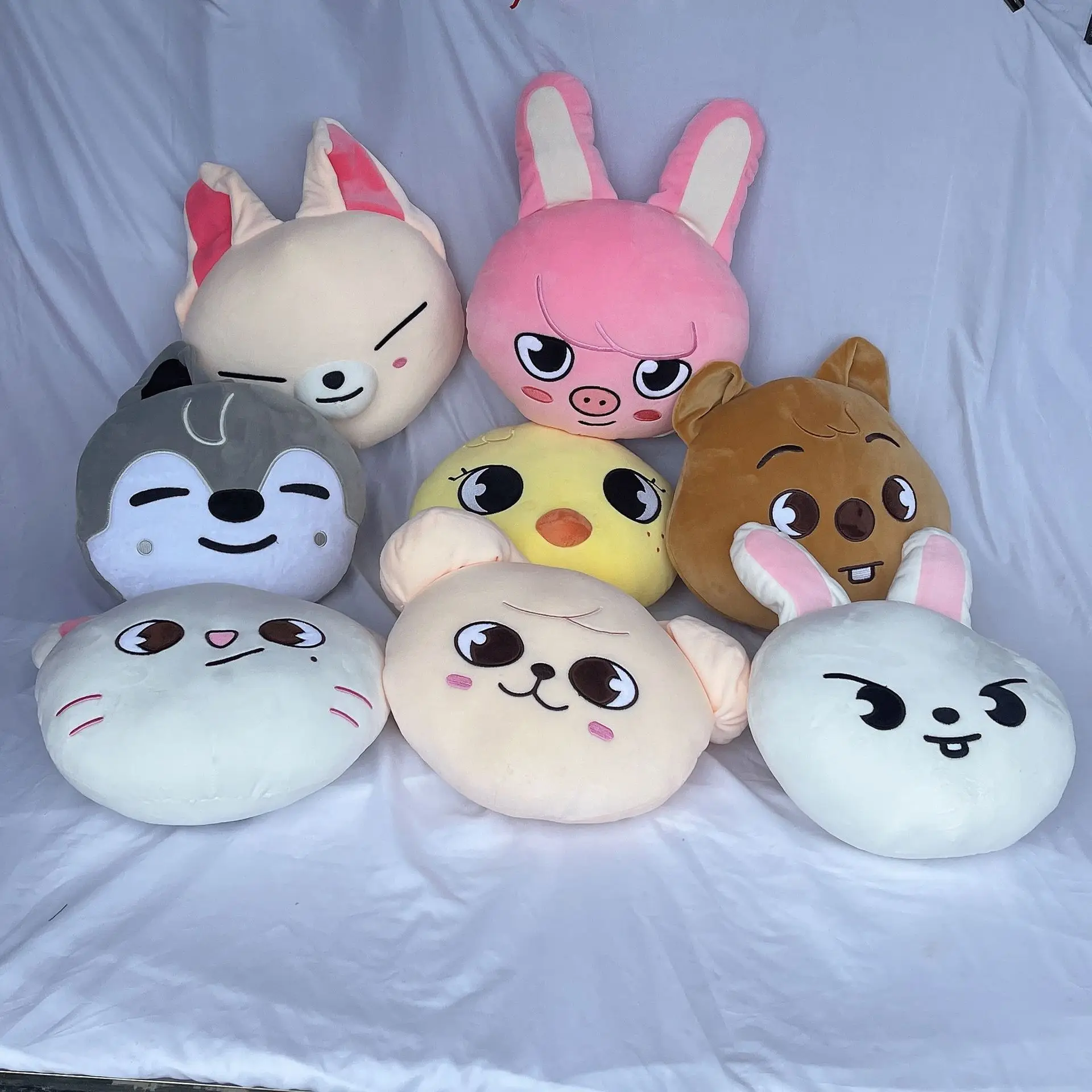Kpop Stray Kids SKZOO Plushies Decorative Cartoon Throw Pillows Korean Room Decor Kawaii Stuffed Animals Plush Toys for Kids