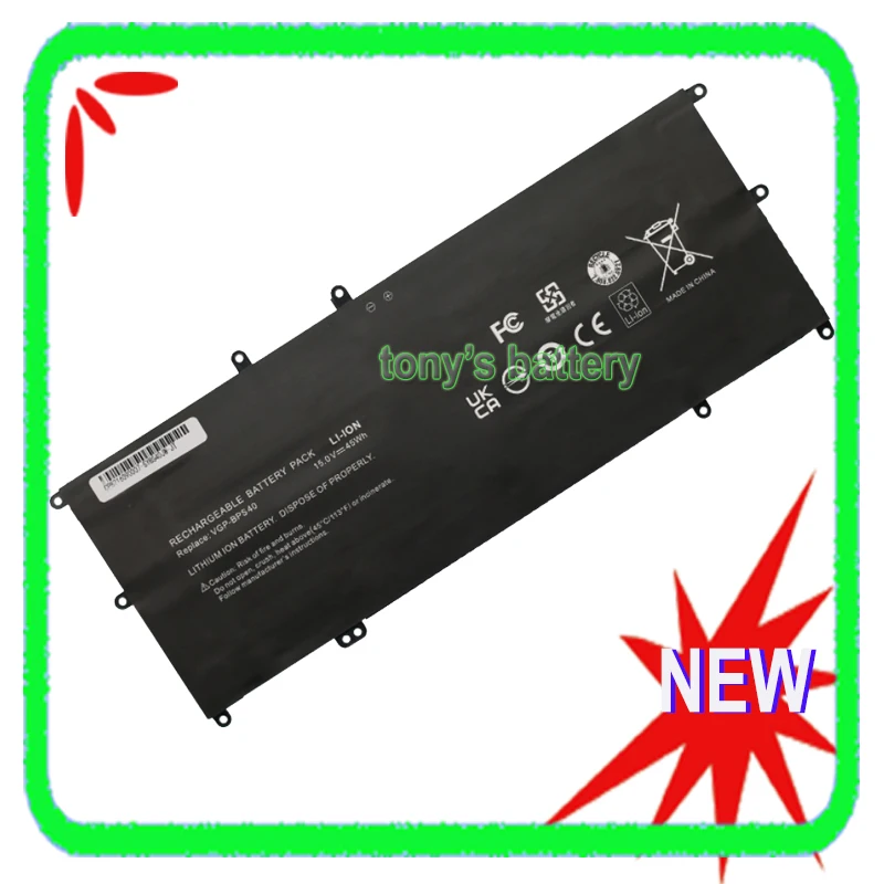 Bateria para Sony Vaio Flip Svf 15a 14a Svf14na1ul Svf14n11cxb Svf15n17cxb Svf15n18pxb Svf15n28pxb Svf14n Novo Vgp-bps40