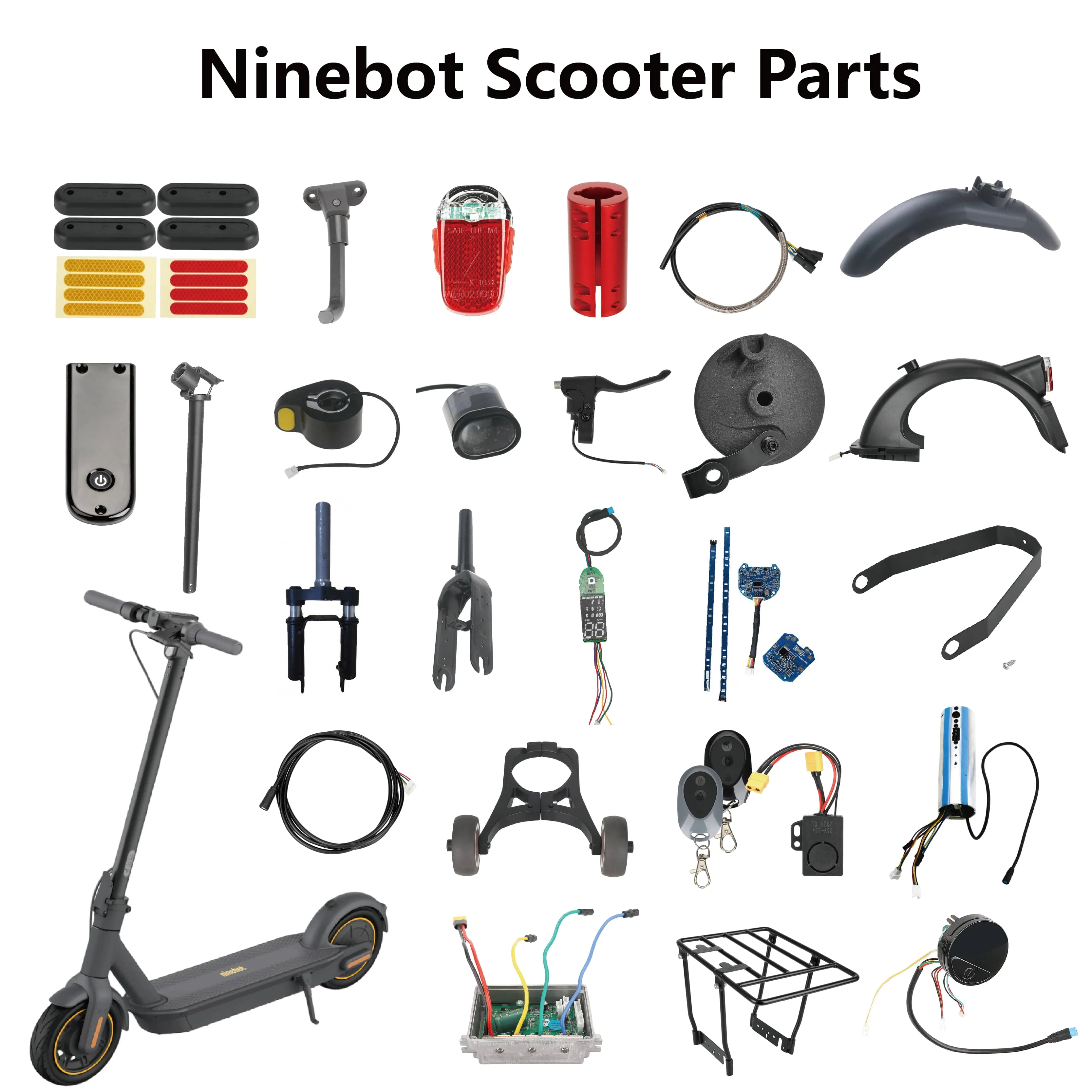 Electric Scooter Spare Parts Max G30 Scooter Parts G30 Various Repair Spare Parts For Ninebot Max Scooter Replacement Aceesoories