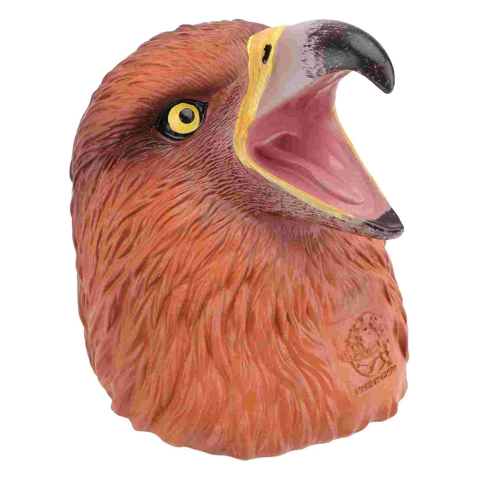 

Performance Gloves Animal Kids Hand Puppet Cosplay Vinyl Eagle Shaped Parent-child Toy