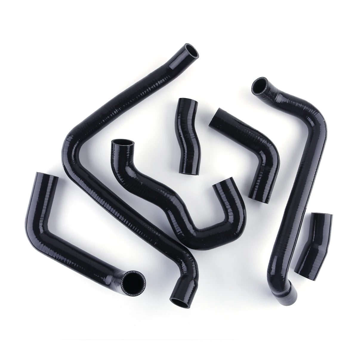 

For 1989-1999 Lotus Esrit SE S4 S4s 300 / GT3 1990 1991 1992 1993 94 95 96 Radiator Coolant Silicone Hoses Kit Silicon Tube 7Pcs