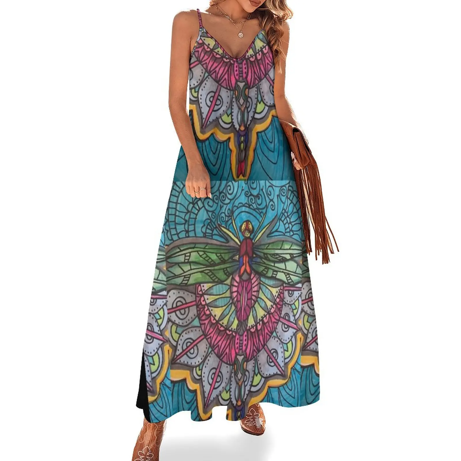 

Mesmerizing Sleeveless Dress summer women's dress 2024 elegant dresses plus sizes