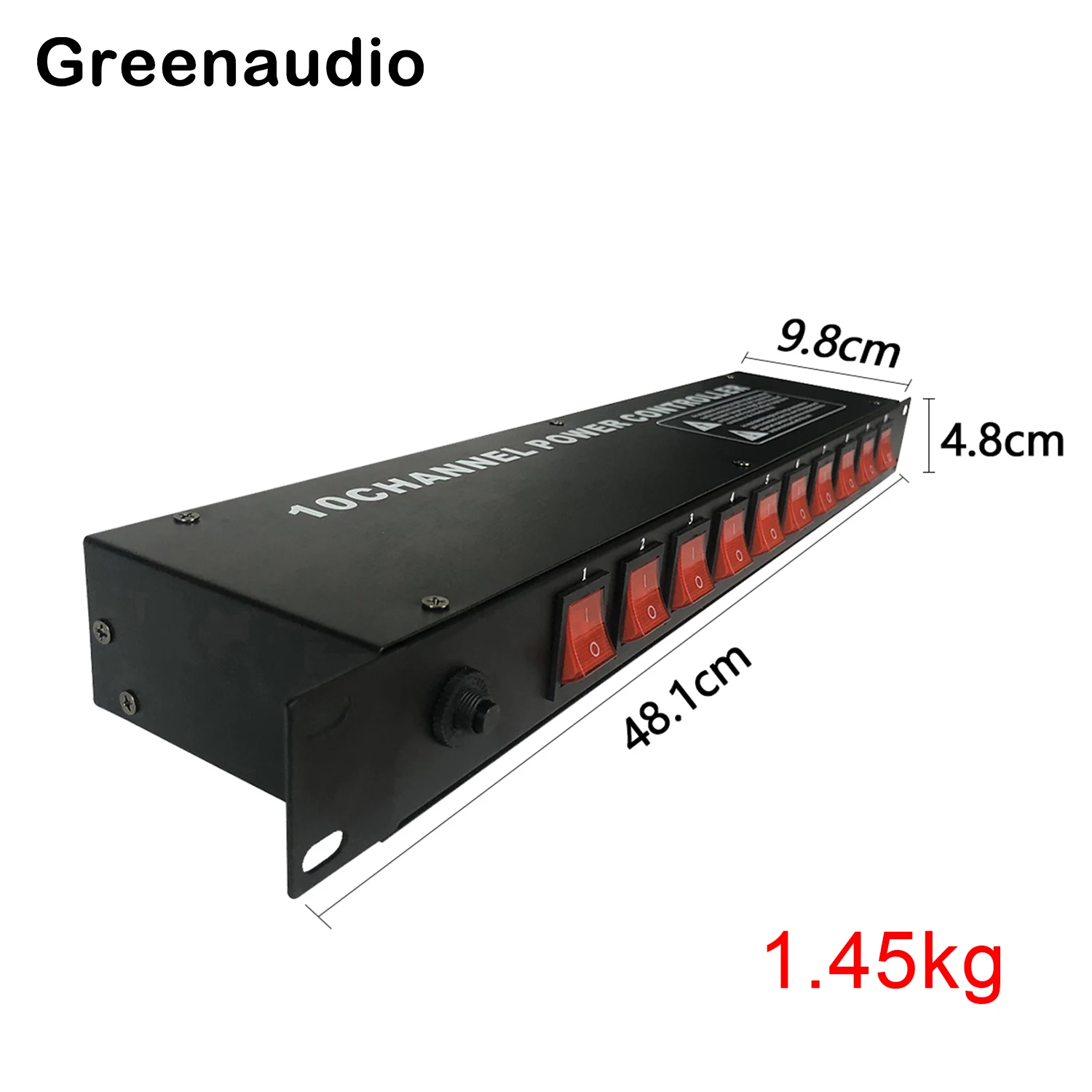 GAX-1016 10 Channel High Power Equipment Power Supply Controller Independent Air Switch Sequencer,equipment power supply controller