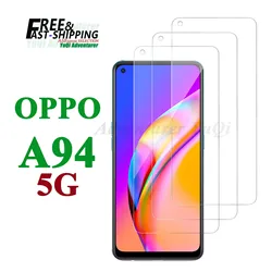 Premium Tempered Glass Screen Protector, HD Clear, 9H Hardness, Anti - Scratch, Case - Friendly for 4 PCS (For OPPO A94 5G)