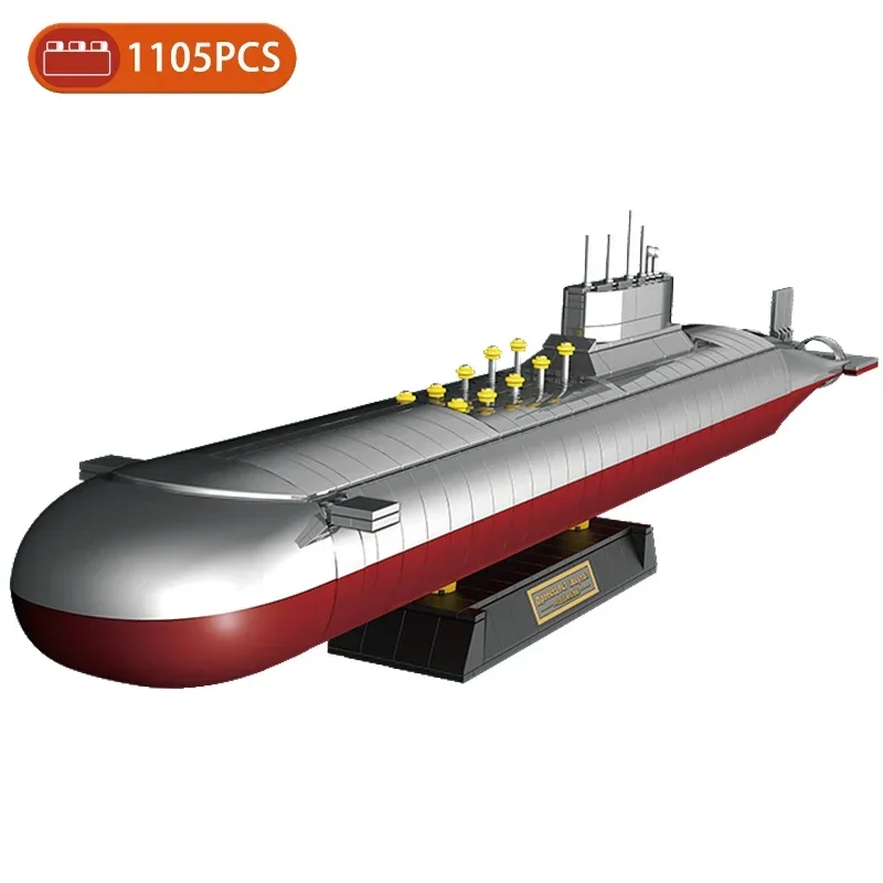 

Техническая мощность ВМС Военная ядерная субмарина WW2 высокотехнологичная модель строительные блоки кирпичи обучающие игрушки для детей Подарки
