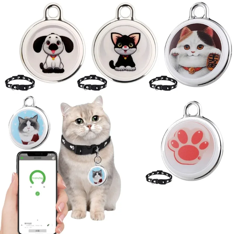Gps Smart Tracker For Cats Dogs Long Distance Pets GPS Tracker Mini Waterproof Gps Collar For Android IOS Tracking Tool