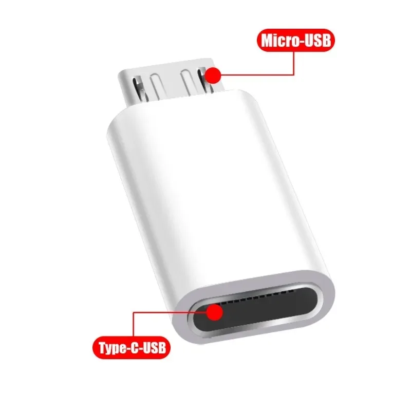 MacBook 태블릿 노트북 용 마이크로 USB 남성 OTG 변환기에 전화 어댑터 유형 C 여성 삼성 마이크로 USB C 커넥터 수신기
