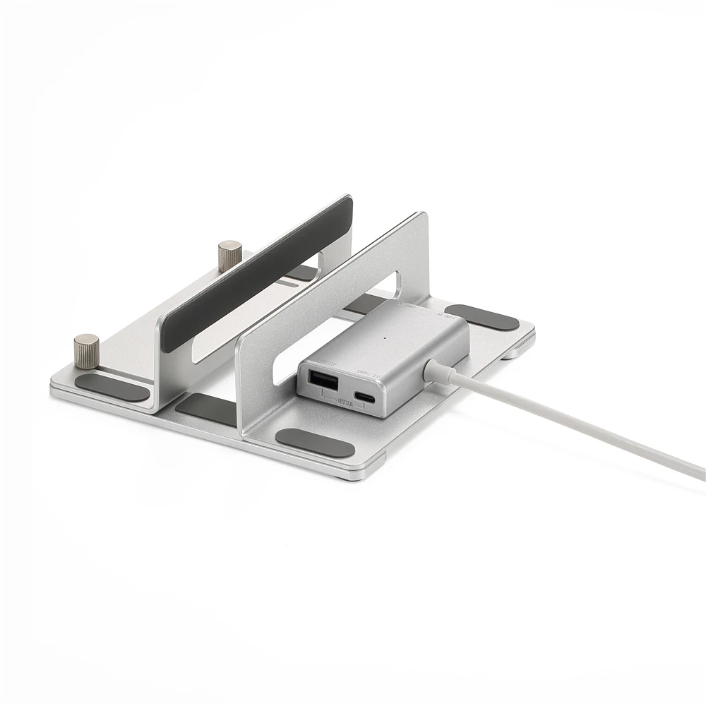 Aluminum Alloy Host Base for M a c Mini M4/M4 Pro Anti Slip Bracket Cooling Stand Bracket DIY Accessories