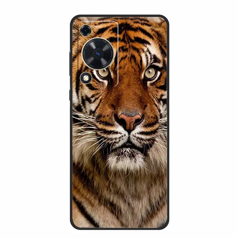 Black Silicone Soft Phone Case - Sleek Protective Back Cover