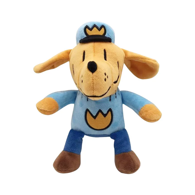 25cm Cute Dog Man Plush Toys Doll Dogman Plush Soft Stuffed Cartoon Animals Toys Gifts for Children Kids Xmas Birthday