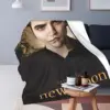 The Twilight Saga Blankets Flannel Summer Edward Multi-function Super Soft Throw Blankets for Bed Travel Rug Piece 2