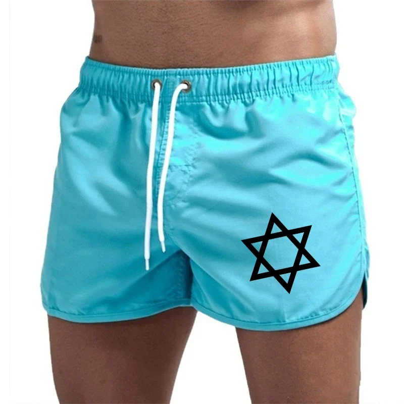 Men Summer Beach Shorts Quick Dry Running Cycling