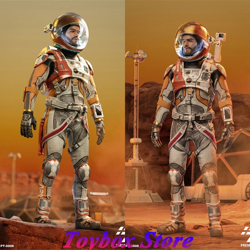 

In Stock Premier Toys PT0006 1/6 Collectible Man Astronaut Action Figure MARS RESCUE Movie Simulation Mini 12" Full Set Dolls