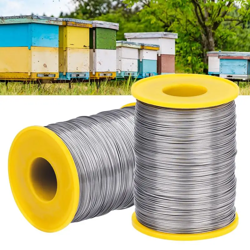 Stainless Steel Bee Beehive Frame Foundation Wire Heavy Wire Beekeeping Beehive Production Repair Steel Apiculture Tools