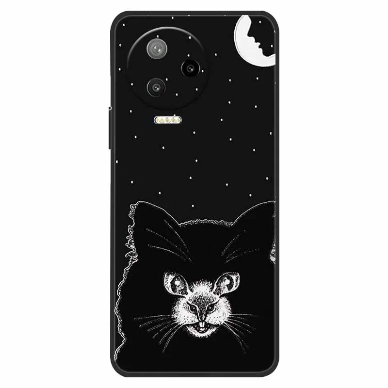 3D Relief Embossed Soft Silicone Cartoon Phone Case with NFC Compatibility