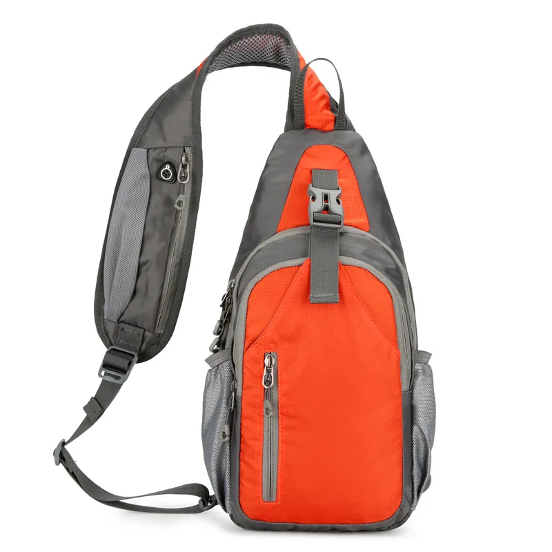 VEQKING Durable Shoulder Bags, Adjustable Straps, Portable Ourdoor Bags, Multicompartments Sports Backpacks, Solid Chest Bags 4