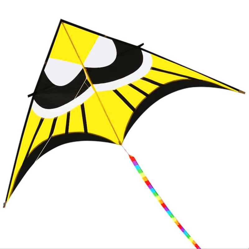 Spedizione Gratuita Big Delta Kite Flying Butterfly Kite Reel Paracadute Cerf Volant Kevlar Line Eagle Kite For Kids Kite String Line