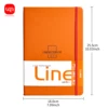 LINE B5 Notepad Diary Ivory 100GSM Innovation Trend Portable Edition Solid Color 5 Colors Office & School Notepad Supplies 6