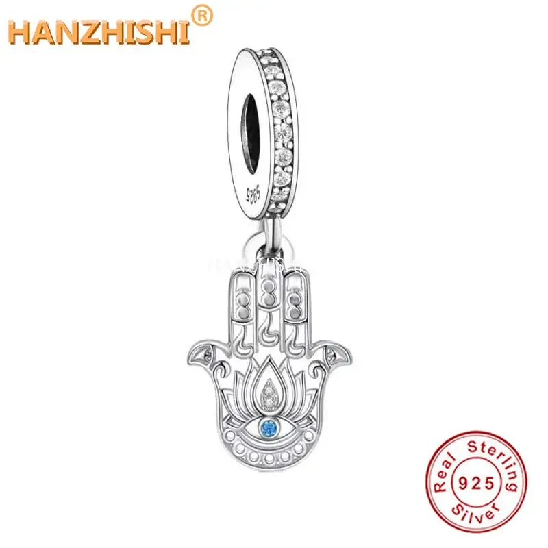 

Бусины-подвески для браслетов Pandora, серебристые Подсолнухи, рыбы, пальмы, Креста, сердца, подходят для изготовления украшений, новый стиль